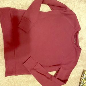 Time and True Red sweater